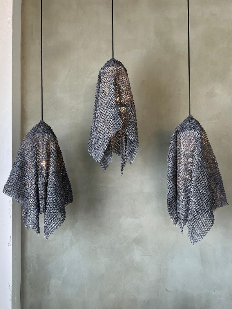 Luminous Chainmail Lightshades