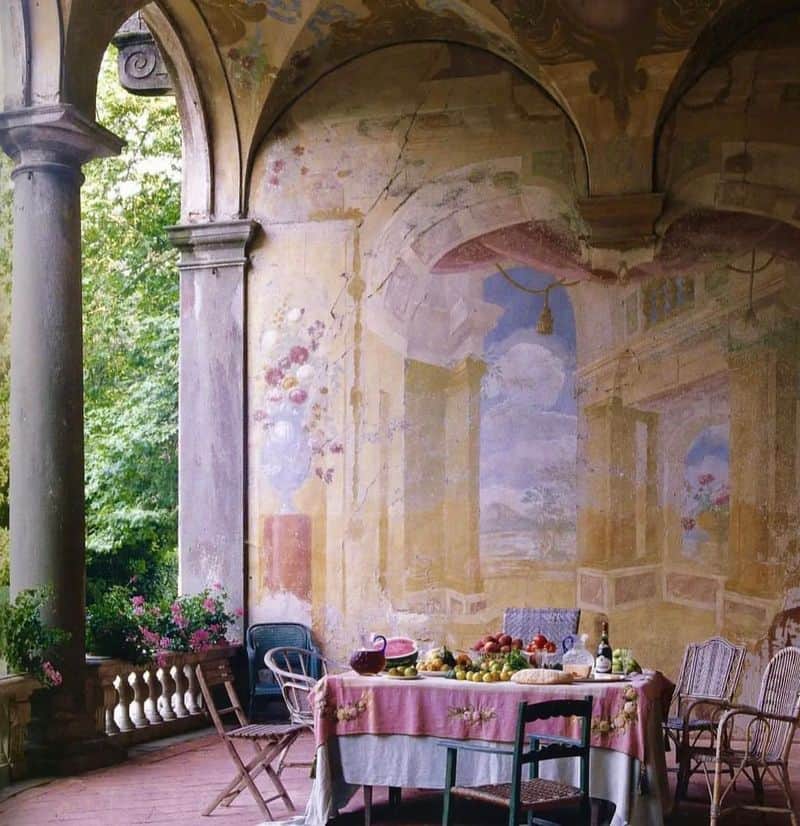 Tuscan Villa Loggia